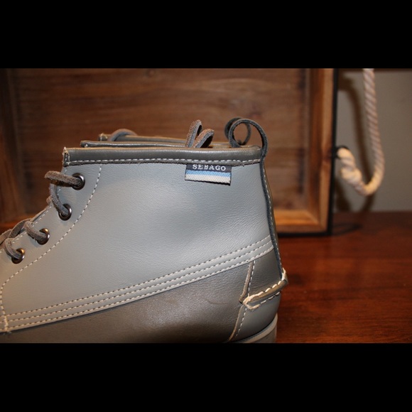 Sebago Docksides Vane Boot Boat Shoe Size 8 Men - Picture 4 of 5